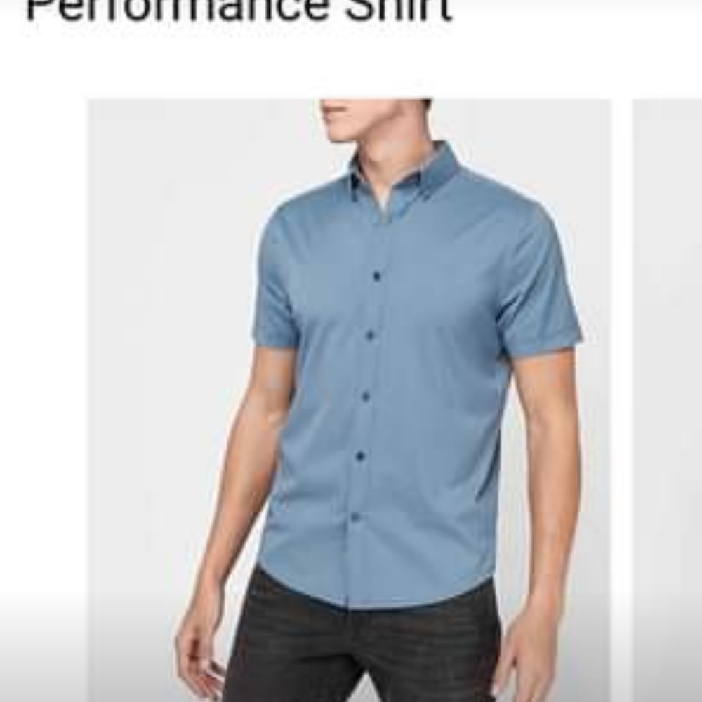 Express Men's Slim Performance Shirt